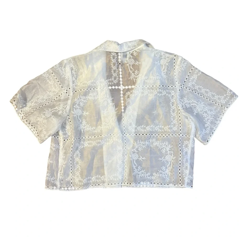 HELSA Handkerchief Camp Shirt M - Picture 3 of 5